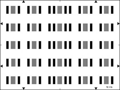 分辨率测试卡(调制深度IEC 61142)