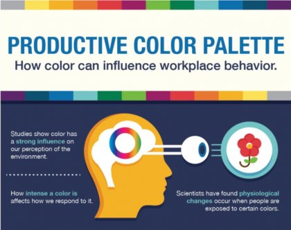 生产调色板：颜色如何影响工作场所的行为