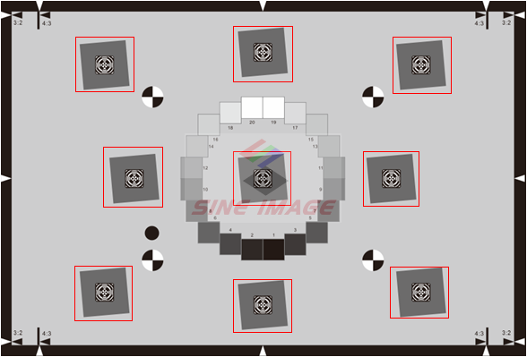 ISO12233:2014 eSFR分辨率测试卡