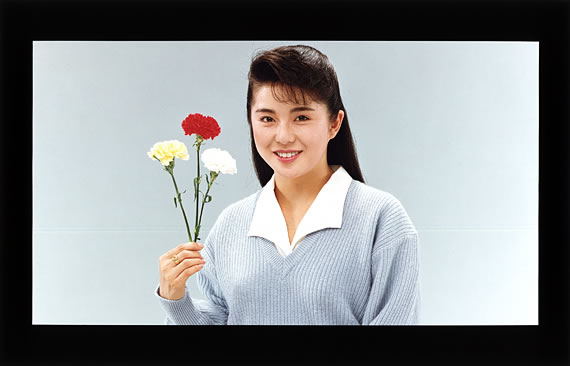 配色测试卡A-1(与康乃馨女孩)